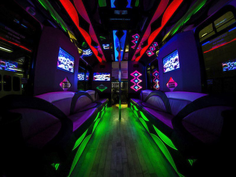 luxury party bus